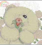 Anchor Forever Friends Blanc - Red Roses with Love from Cross Stitcher 131 XSD