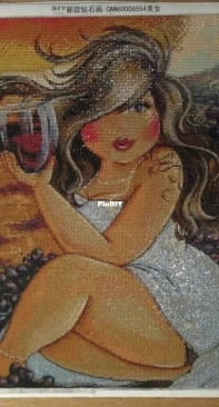 fat lady diamond painting