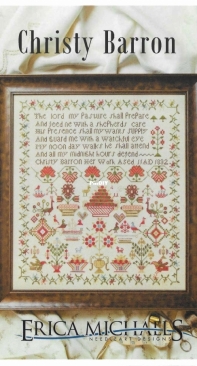 Erica Michaels Needleart Designs - Christy Barron 1832  XSD + PCS