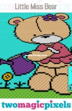 Two Magic Pixels - Little Miss Bear