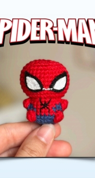 Lamagurumi - Spiderman - Turkish