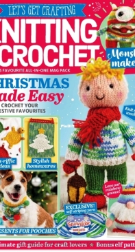 Let’s Get Crafting Knitting & Crochet - Issue 145 - 2022