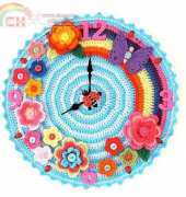 According to Matt - Crochet Clock