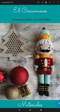 Va de Amigurumis - Damaris - The Nutcracker - El Cascanueces - Spanish