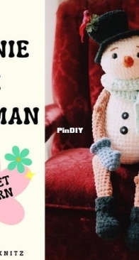 Kitz Knitz Co _ Brrrnie snowman crochet pattern _ English