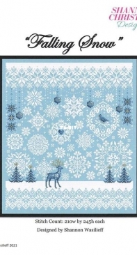 Shannon Christine Designs - Falling Snow by Shannon Christine