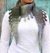 Shizuku Scarf by Angela Tong