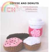 CrochetNPlayDesigns - CraftyAnna - Coffe and Donuts