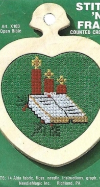Needle Magic Inc. NMI Stitch 'N Frame X103 - Open Bible