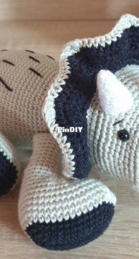 Sumo, the triceratops