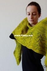 Vergissmeinnicht Shawl by FadenFreundin - English, German - Free