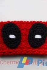 The Enchanted Ladybug - Angie Hale - Crochet Deadpool Coffee Cup Cozy - Free