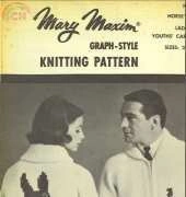 Mary Maxim - 887 - Ladies or Youth Horsehead Cardigan