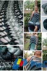 Simply Striped Lace Shawl by Kristin Omdahl - free