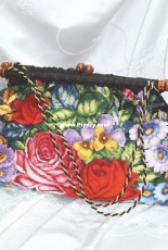 Zolotoe Runo SU-003 - Bag With Roses