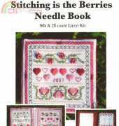 Periwinkle Promises Stitching Is The Berries Needlebook