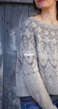 Arctium  Pullover by Tania Barley