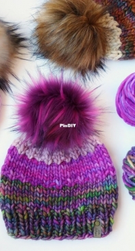 Color Snap Beanie by Anna Tucker / Little Larkspur Designs