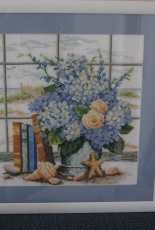 dimension 35166 Hydrangeas and shells