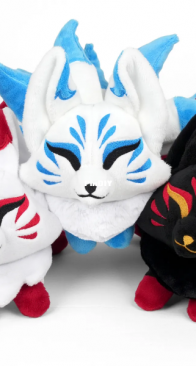 Sew Desu Ne? - Choly Knight - Kitsune Plush - Machine Embroidery Files - Free