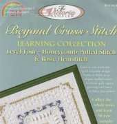 The Victoria Sampler Learning Collection Level 4 Honeycomb Pulled Stitch and Basic Hemstitch BCS 4-8 - Periwinkle
