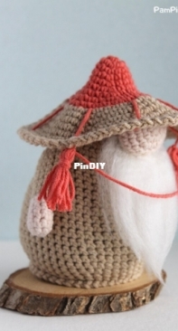 Pam Pino Design - Nazeli Mkrtchyan-Tadevosyan - Gnome in Conical Hat