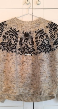 Eclipse of Moths Sweater by Klara Cecilia