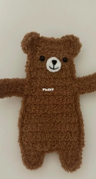 AiriCrochet - Crochet Bear airpods case - Eng