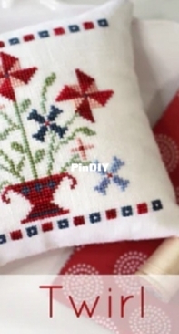 October House Fiber Arts - Twirl by Robin Sample - Free
