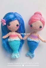 Sylemns Sweet Softies - Jasmin Wang - Jade King - Coral the Baby Mermaid - Free