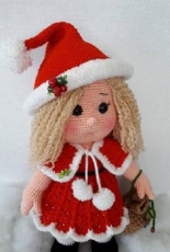 Happy Kids Amigurumi - Balım Orgu - Little Miss Santa