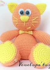Venelopa toys - Svetlana Udalchikova - Mandarin Cat - Russian
