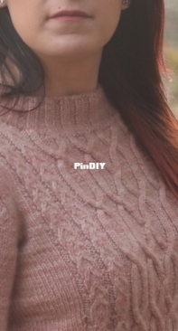 Cygnus Sweater V.2 by Joan Forgione - Paper Moon Knits