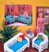Annies Attic - Annies Fashion Doll Crochet Club - Garden room