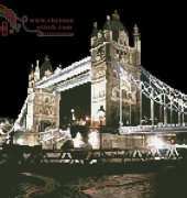 Artecy Cross Stitch - The Tower Bridge at Night
