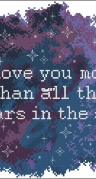 Mari Bori Embroidery - I Love You More PCS + XSD