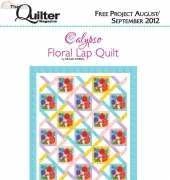 Megan OBrien-Calypso Floral Lap Quilt-Free Pattern