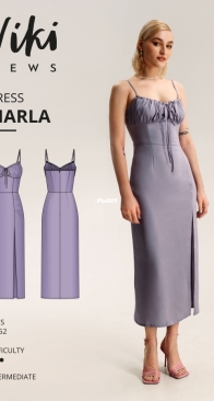 Viki Sews - Marla Dress - Size 4 (US)