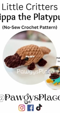 Pawgys Place - Pawgys - Kelly Muti - Little Critters Pippa the Platypus