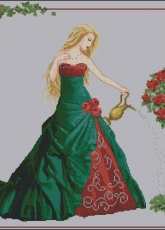 Cross Stitching Art CSA Queen of Water