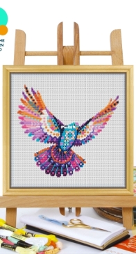 Awesome Pattern Studio - CS1130 - Mandala Dove XSD