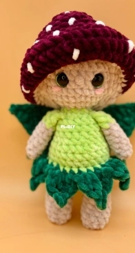 Kaileyns Krafts - Kaileyn - Kais Creations - Ry Mushroom Fairy