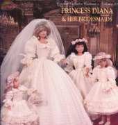Paradise Publications - Crochet Collector Costume Vol. 47 -Princess Diana & Her Bridesmaids