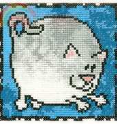 Heritage Stitchcraft - Simply Cats SHMI546 Misty by Peter Underhill XSD