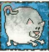 Heritage Stitchcraft - Simply Cats SHMI546 Misty by Peter Underhill XSD