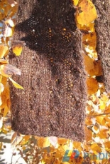Klondike Scarf by Anne Podlesak /Wooly Wonka Fibers-Free