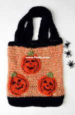 Premier Yarns Design Team -Three Jacks Treat Bag - Free.