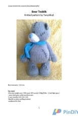 Bear Teddik by TanyshkaS-Free
