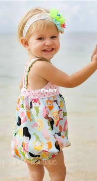 Rabbit Rabbit Creations - Hummingbird Romper