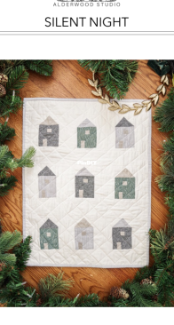 Silent Night - Alderwood Studio - Amber Eliot - Patchwork